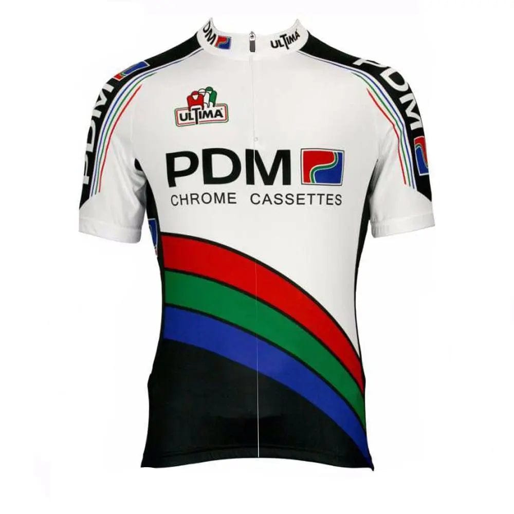 Team PDM Retro Short Sleeve Cycling Jersey Pedal Clothing