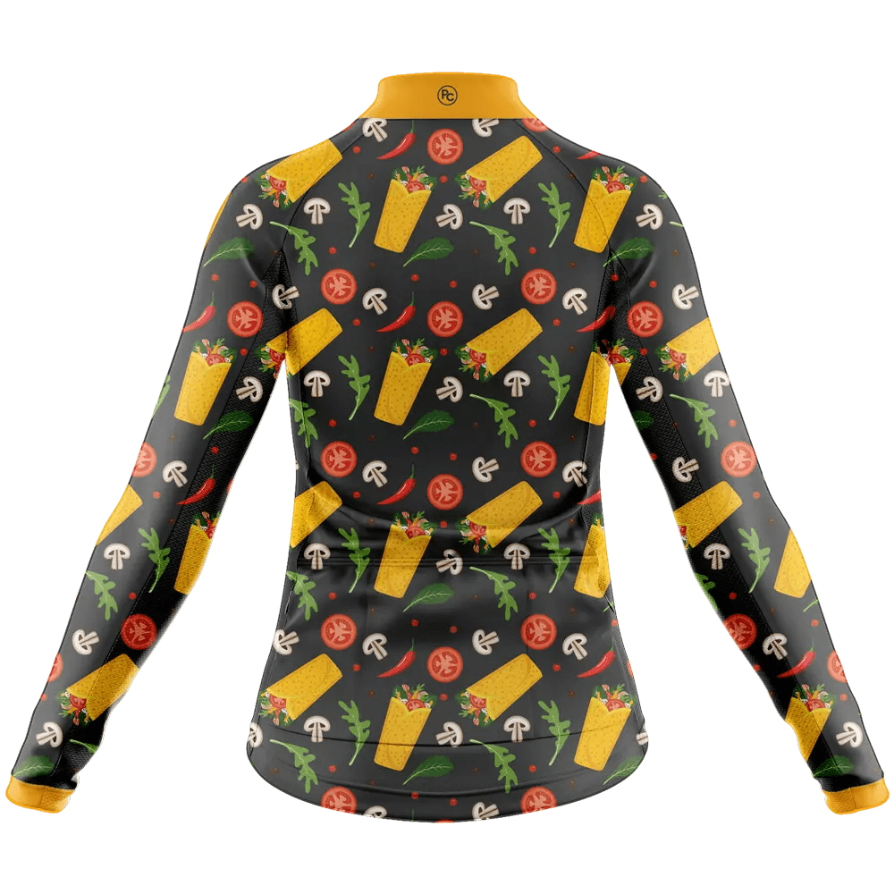 Burrito Long Sleeve Cycling Jersey