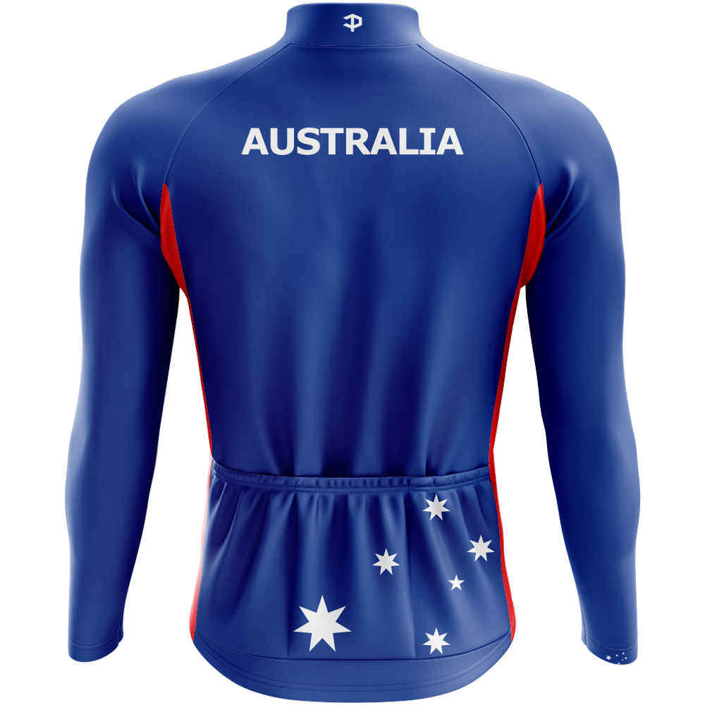 Australia Elite Long Sleeve Cycling Jersey