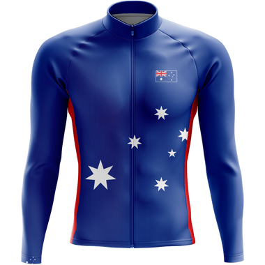 Australia Elite Long Sleeve Cycling Jersey