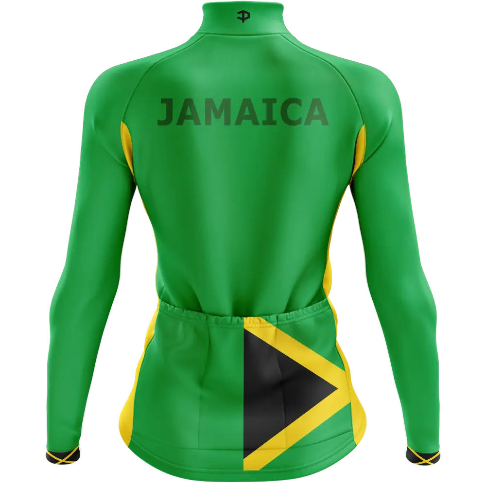 Jamaica Elite Long Sleeve Cycling Jersey  