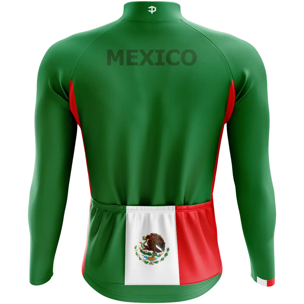 Mexico Elite Long Sleeve Cycling Jersey  
