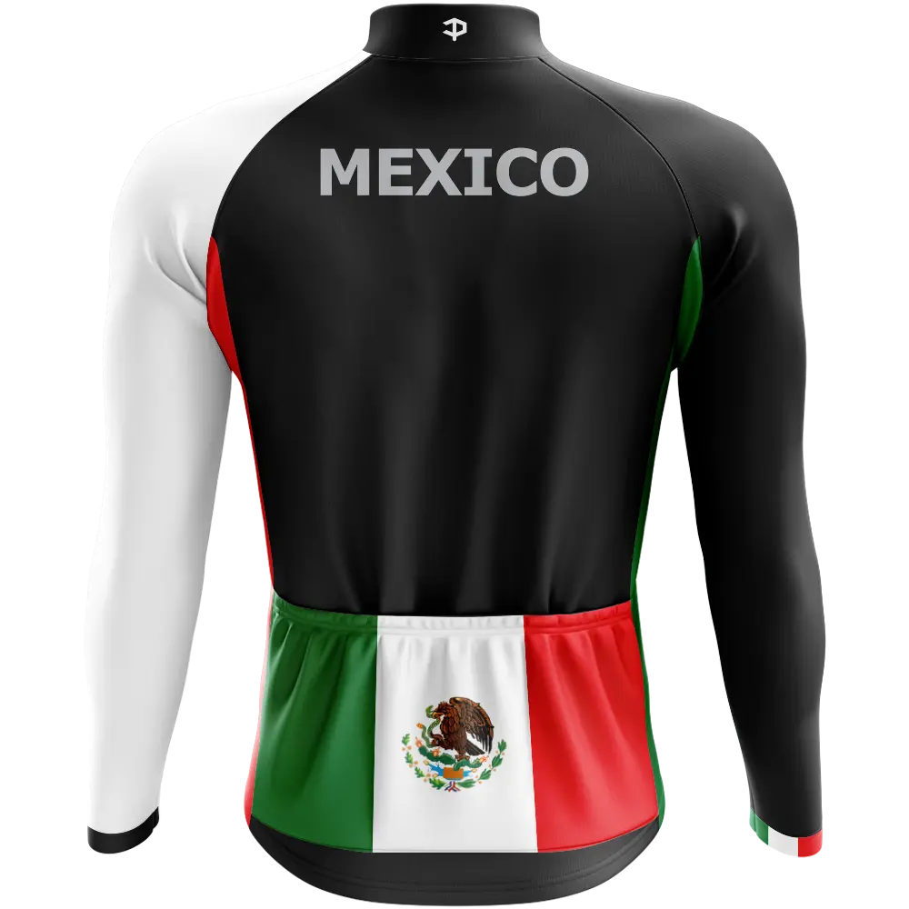 Mexico V2 Elite Long Sleeve Cycling Jersey  