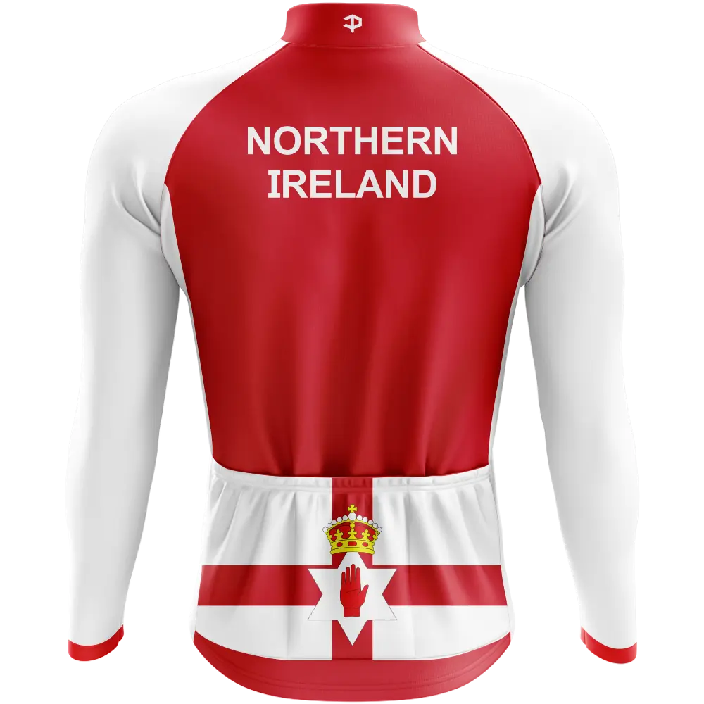 Northern Ireland V2 Elite Long Sleeve Cycling Jersey  
