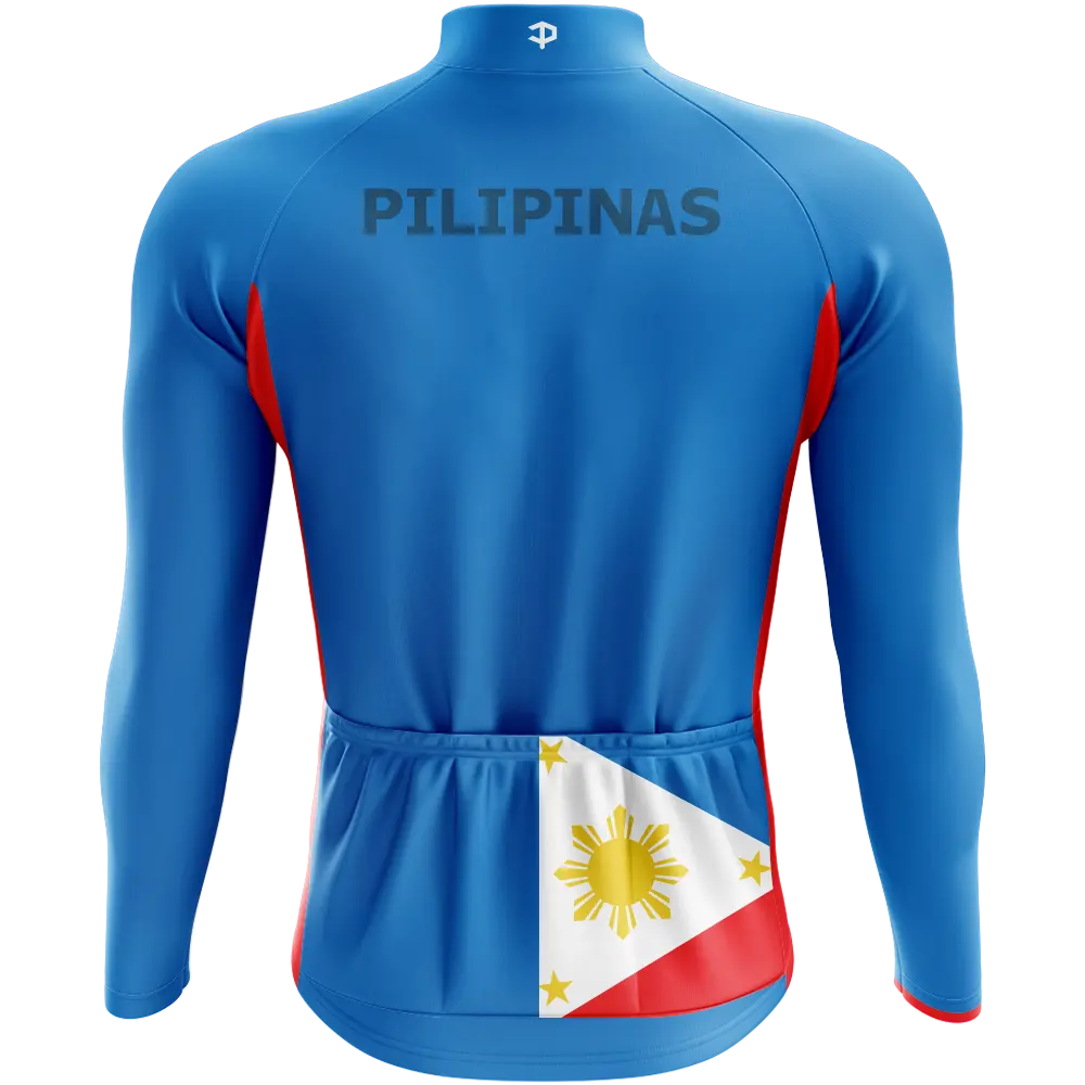 Philippines Elite Long Sleeve Cycling Jersey  