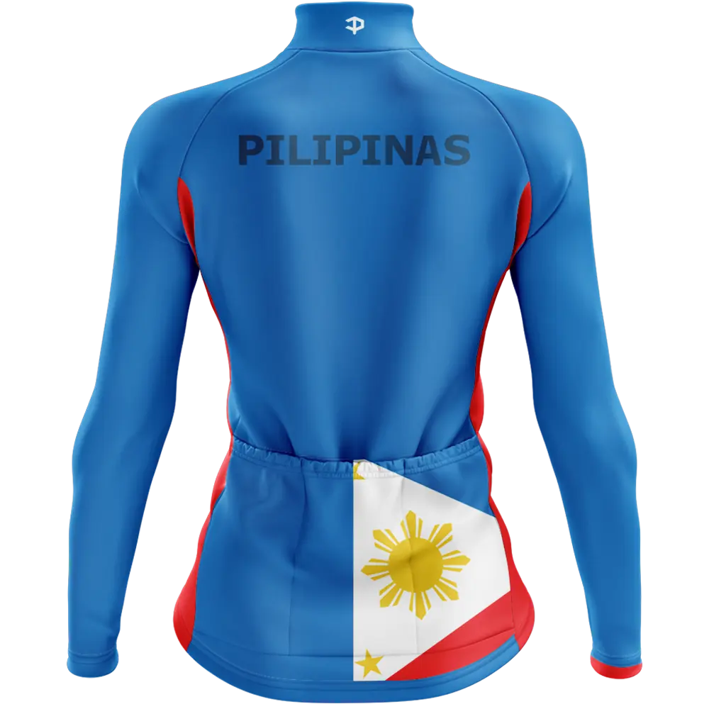 Philippines Elite Long Sleeve Cycling Jersey  