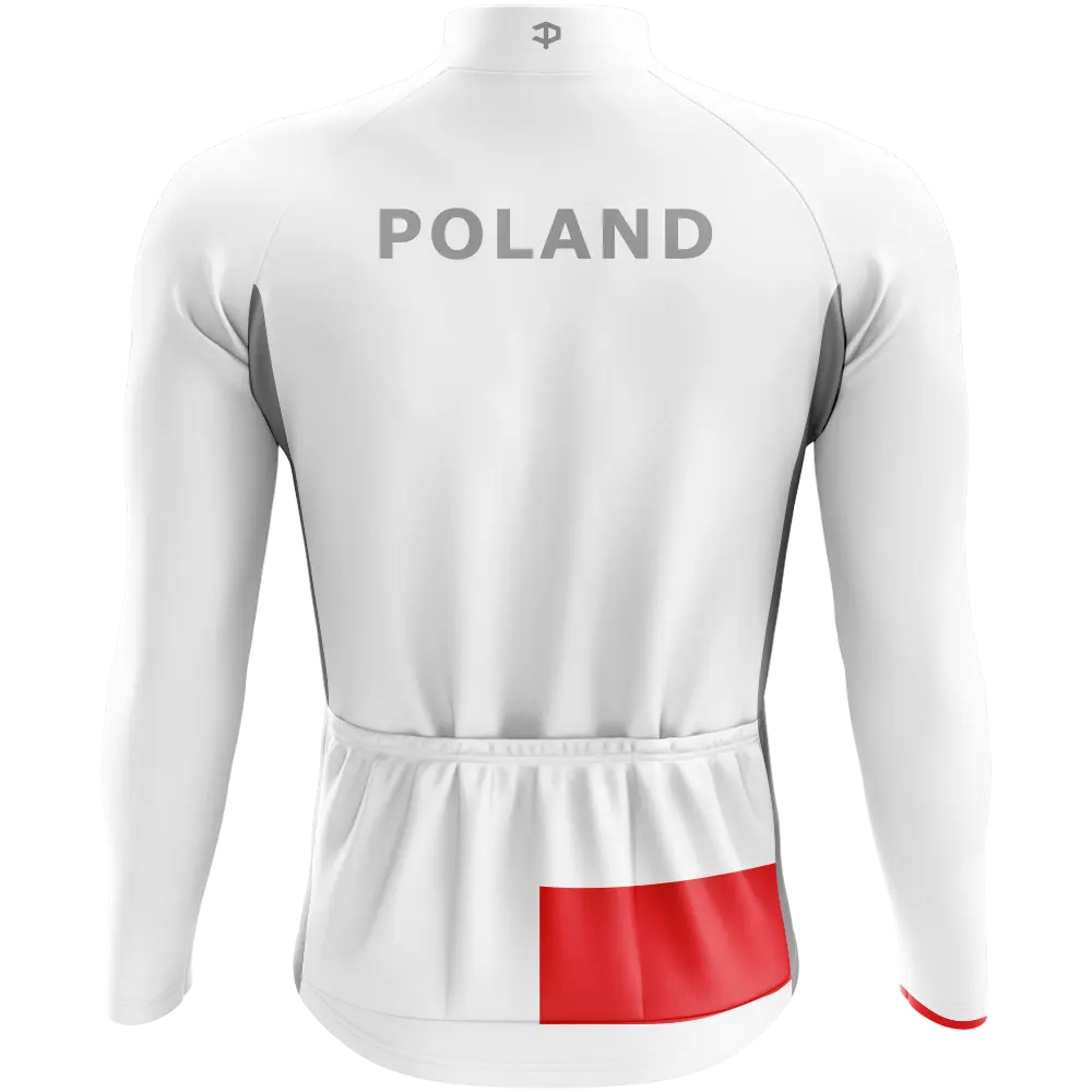 Poland Elite Long Sleeve Cycling Jersey  