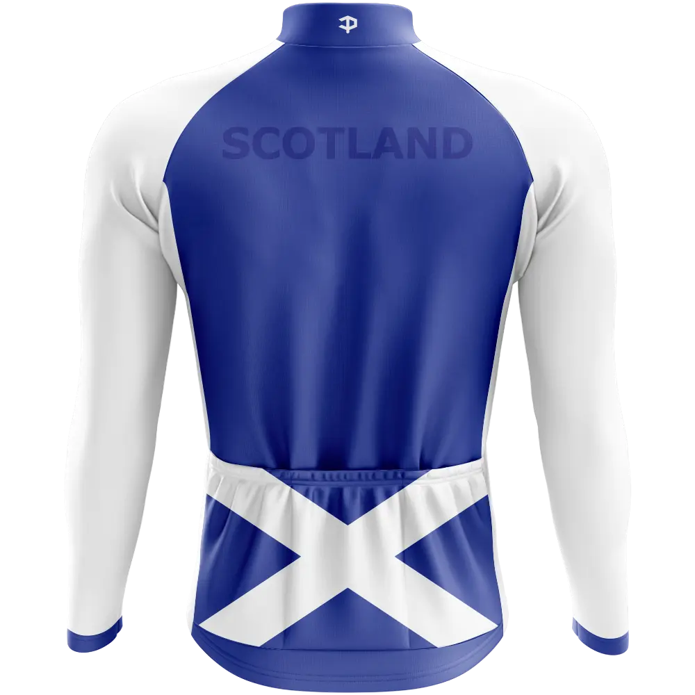 Scotland V2 Elite Long Sleeve Cycling Jersey  