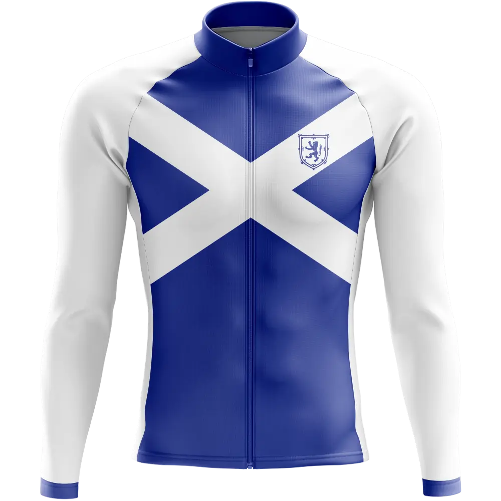Scotland V2 Elite Long Sleeve Cycling Jersey  