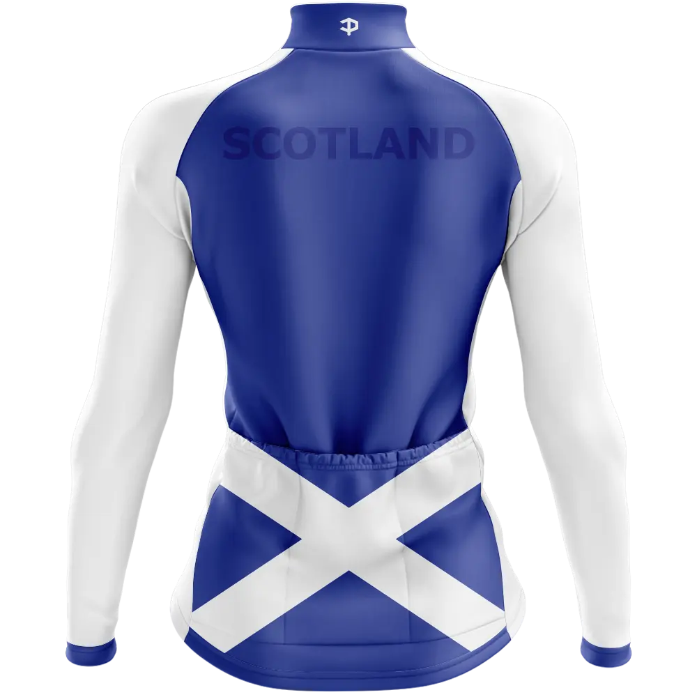 Scotland V2 Elite Long Sleeve Cycling Jersey  