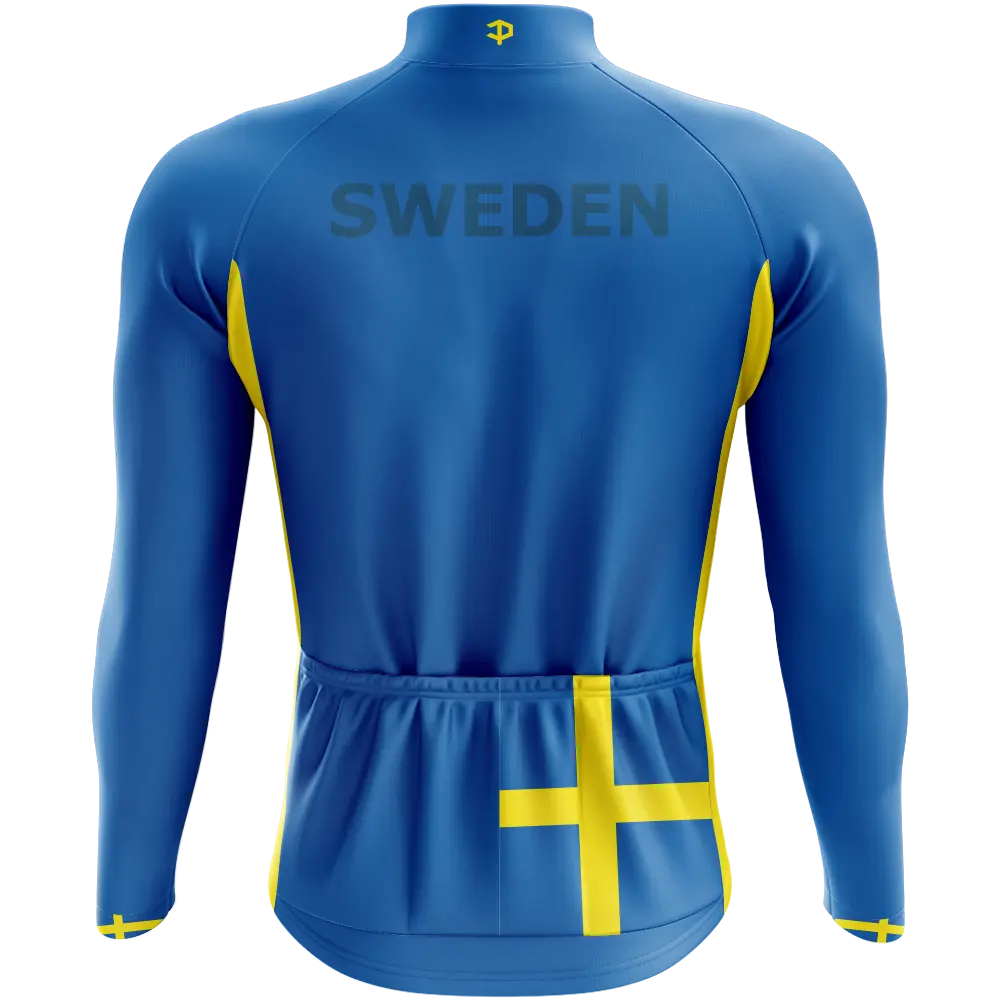 Sweden Elite Long Sleeve Cycling Jersey  