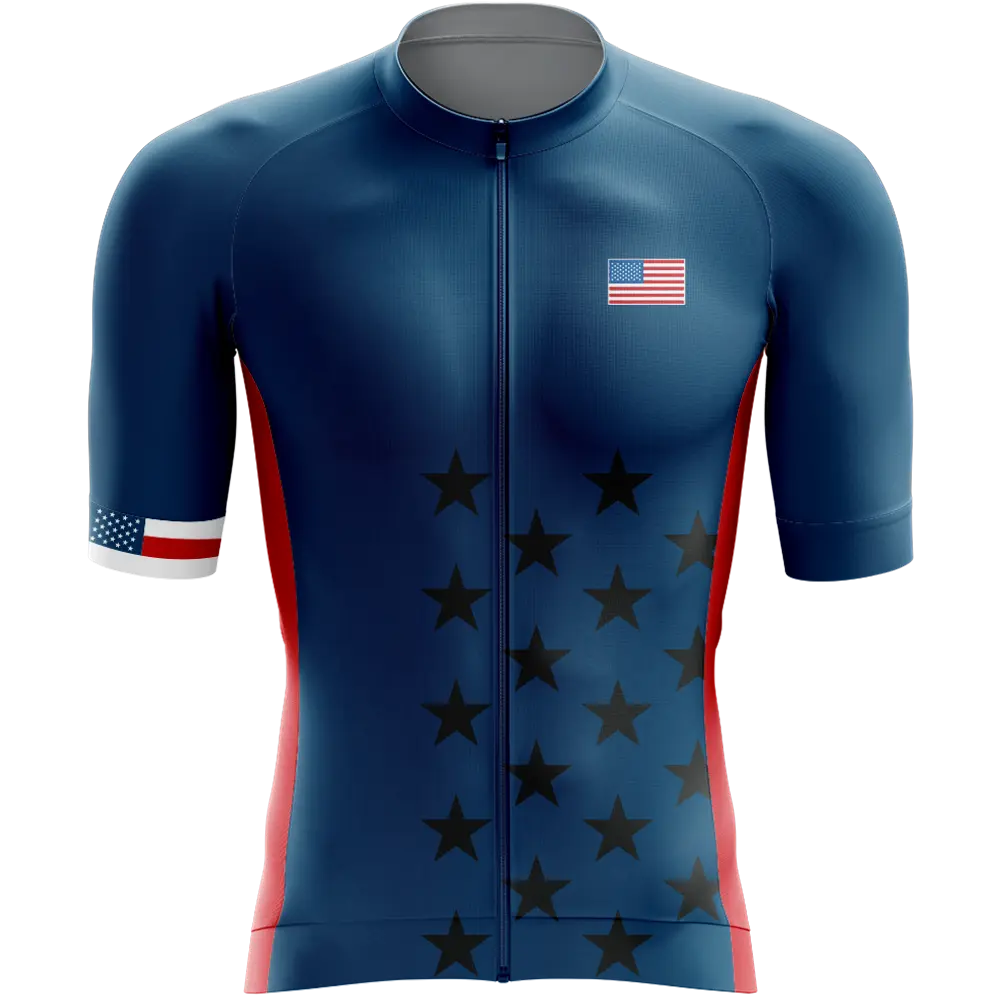 USA Elite Short Sleeve Cycling Jersey  