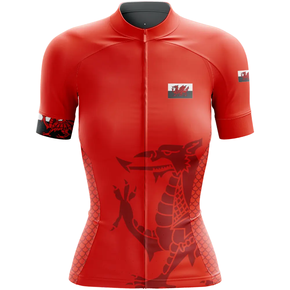Wales Elite Short Sleeve Cycling Jersey  