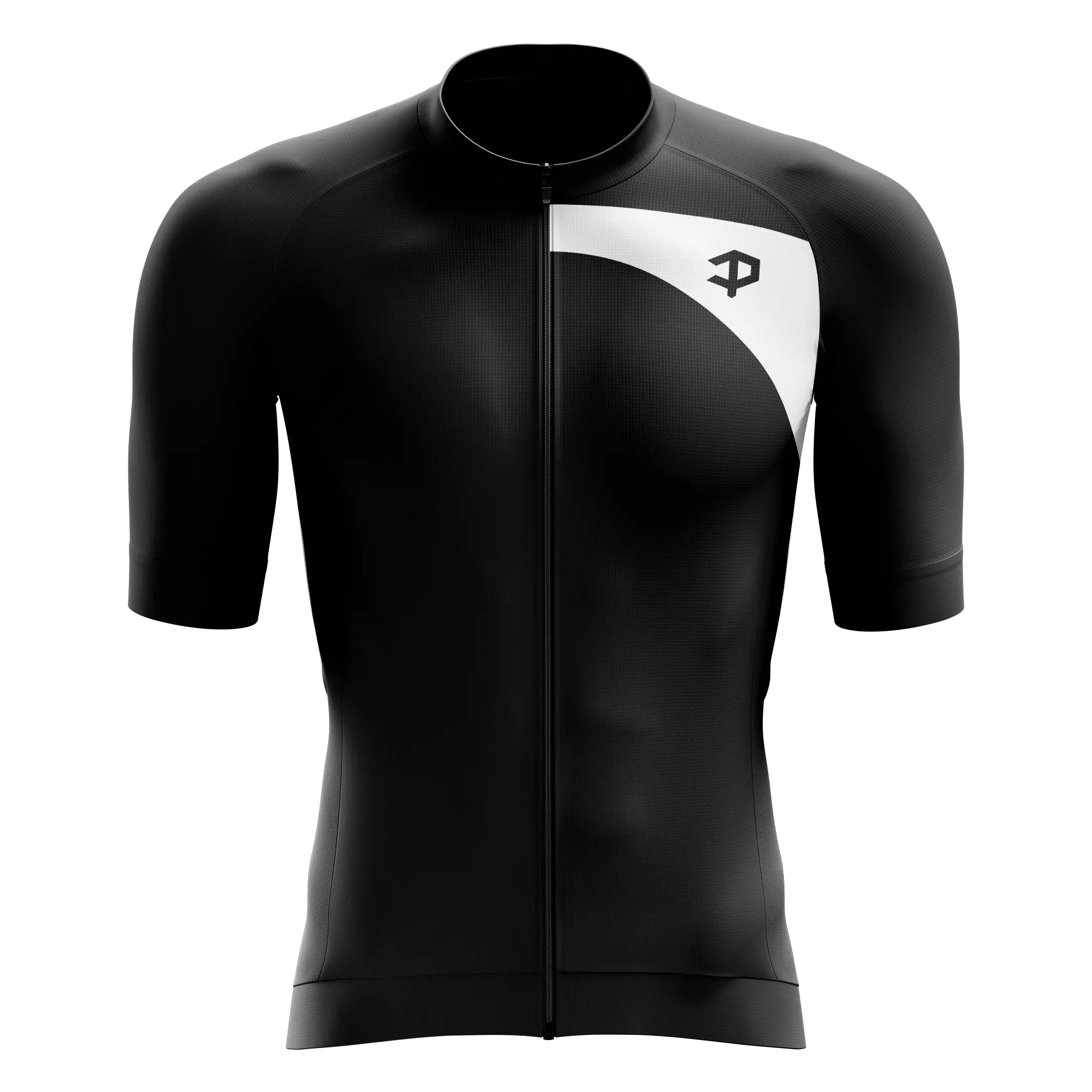 Men's Signature Black Short Sleeve Cycling Jersey  