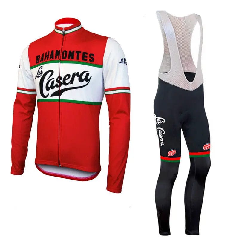 La Casera - Pena Bahamontes Long Sleeve Cycling Jersey & Bib Pants  