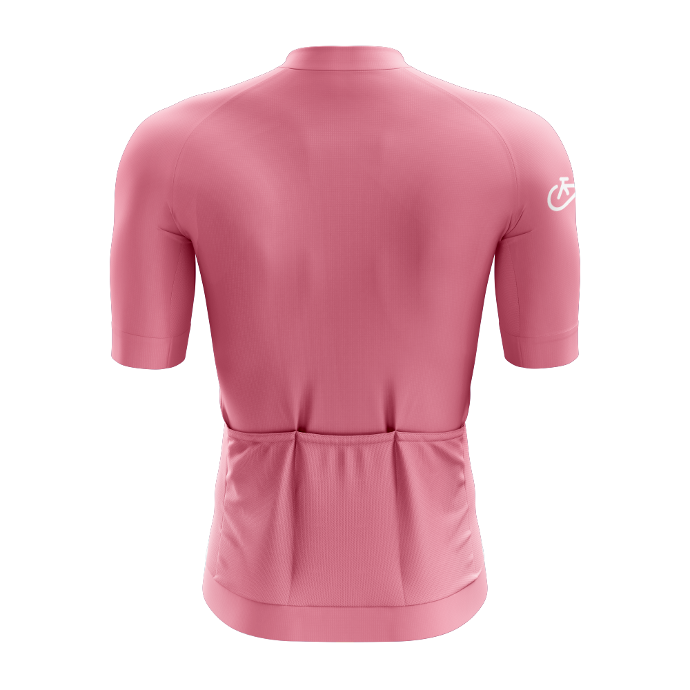 Men's Forever Pink Short Sleeve Cycling Jersey