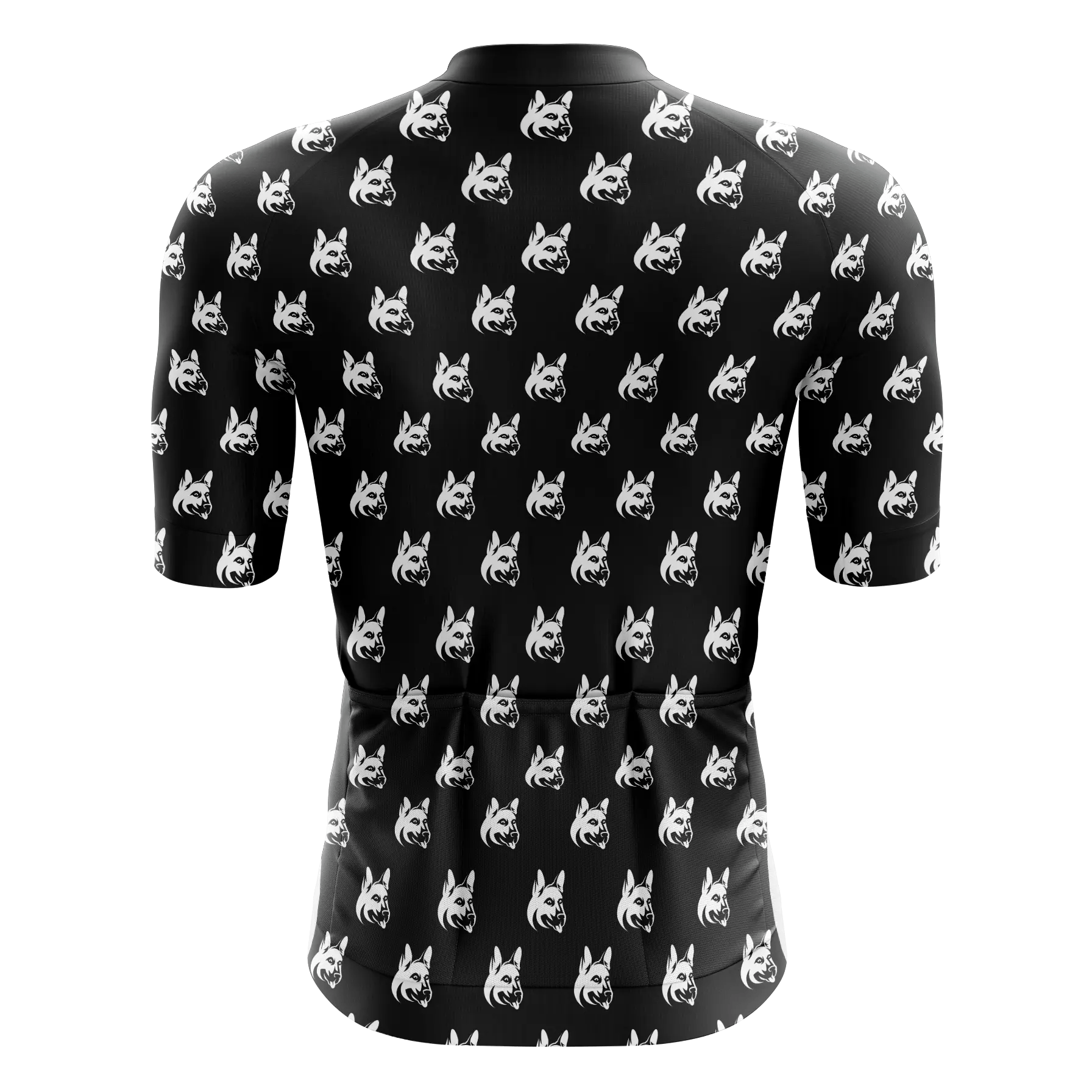 German Shepherd Short Sleeve Cycling Jersey  