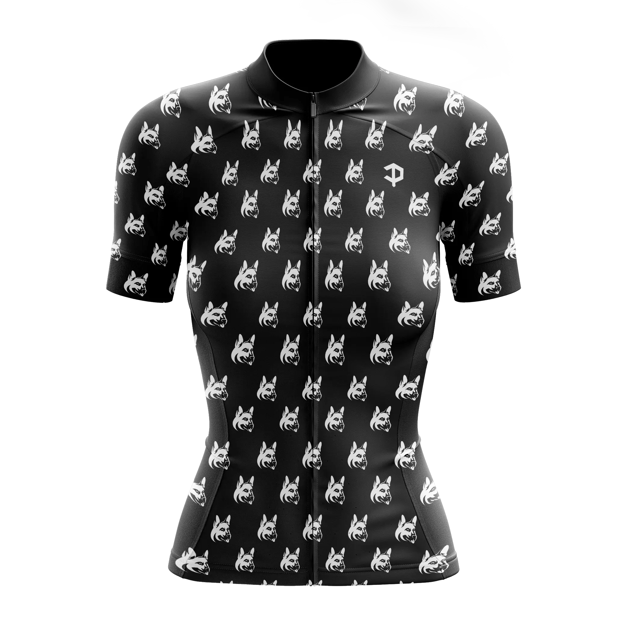 German Shepherd Short Sleeve Cycling Jersey  
