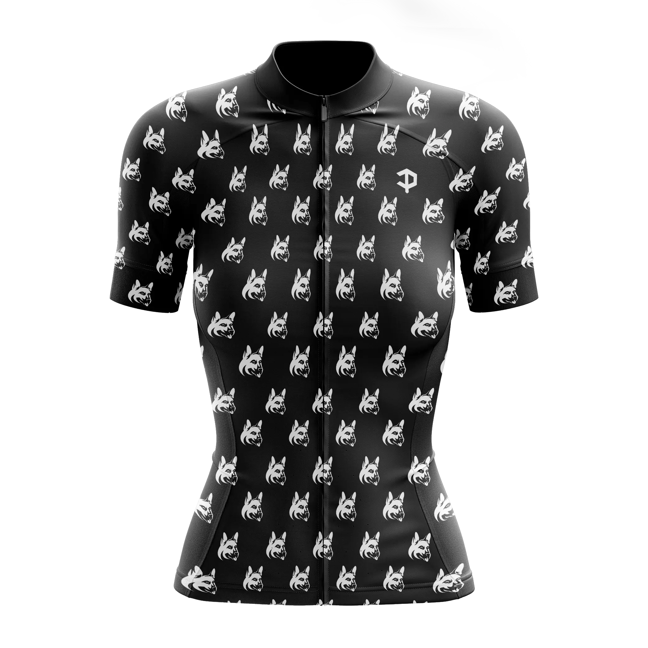 German Shepherd Short Sleeve Cycling Jersey