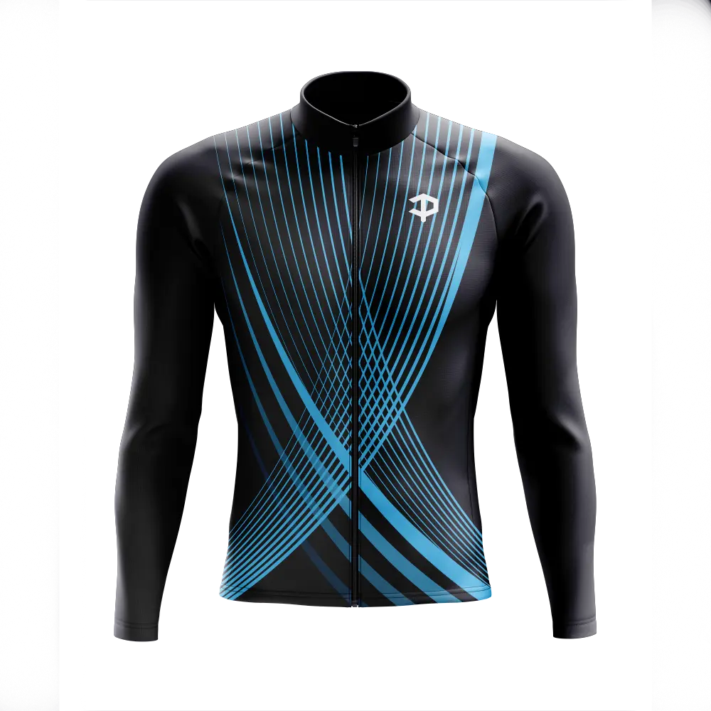 Men's Pusher V1 Long Sleeve Cycling Jersey  