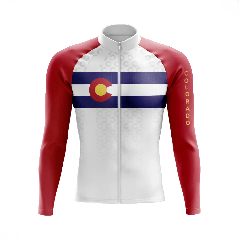 Men's Colorado Long Sleeve Cycling Jersey  