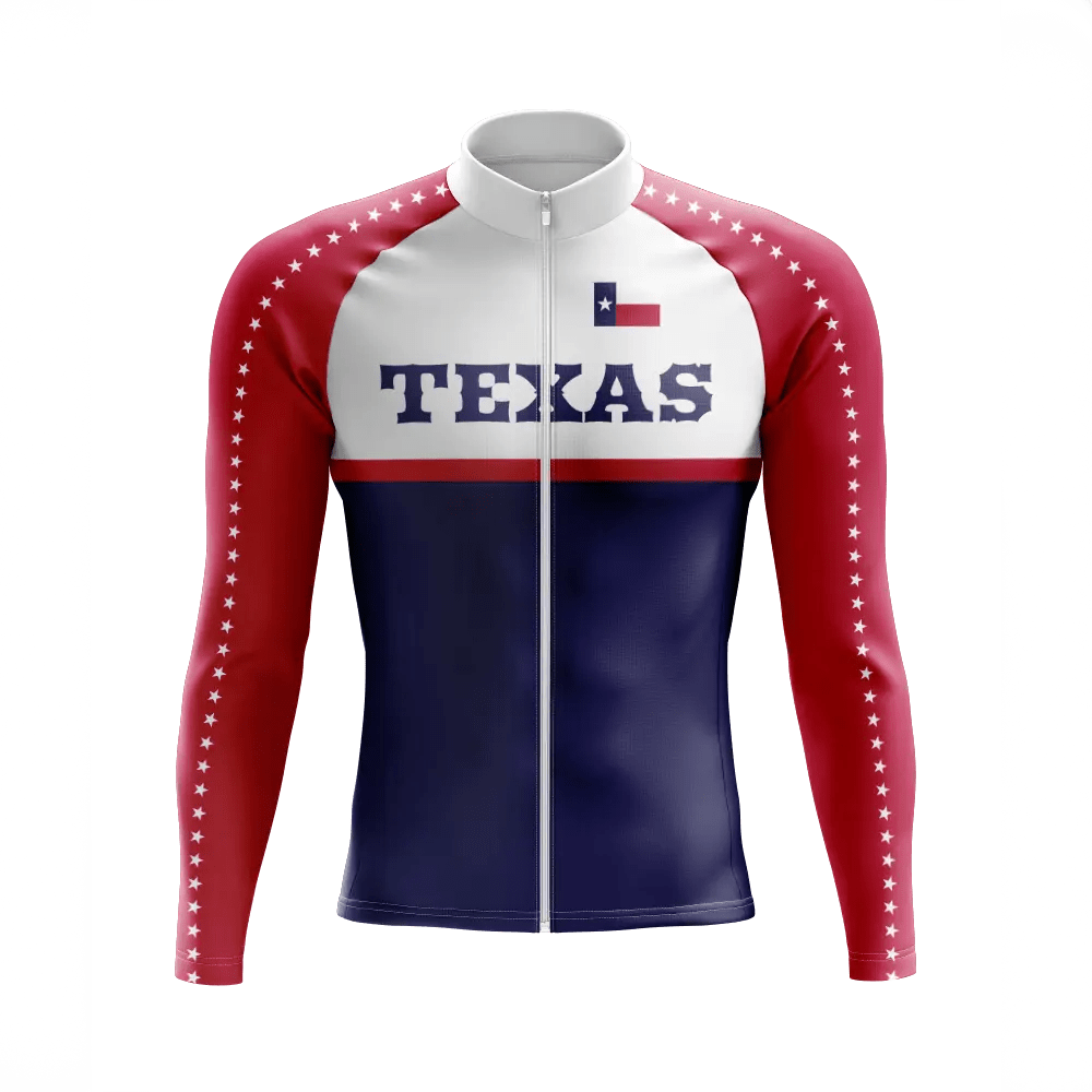 Men's Texas Long Sleeve Cycling Jersey  