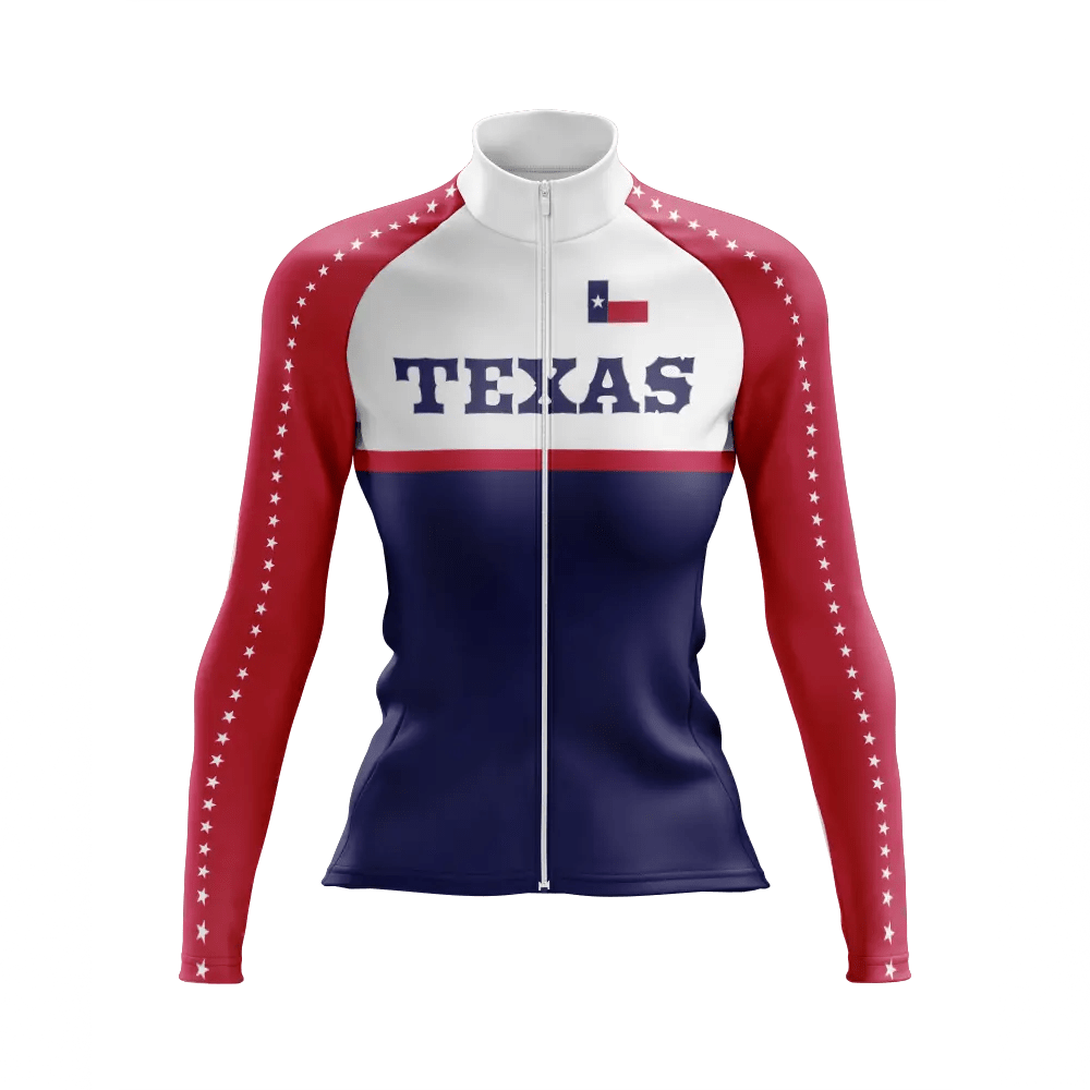 Women's Texas Long Sleeve Cycling Jersey  