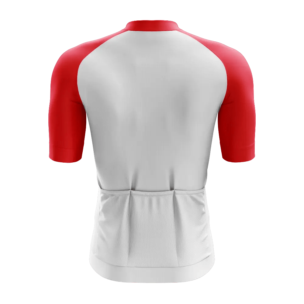 Men's Poland Short Sleeve Cycling Jersey  