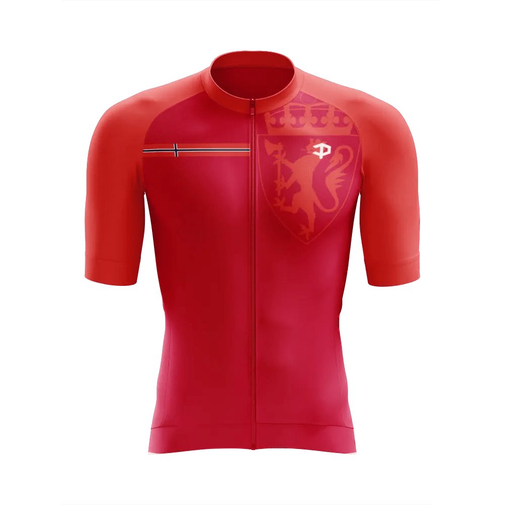 Men's Norway Short Sleeve Cycling Jersey  