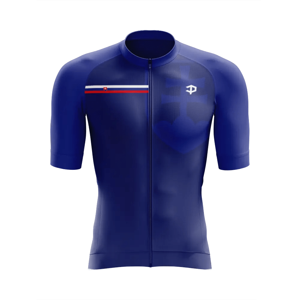 Men's Slovakia Short Sleeve Cycling Jersey  