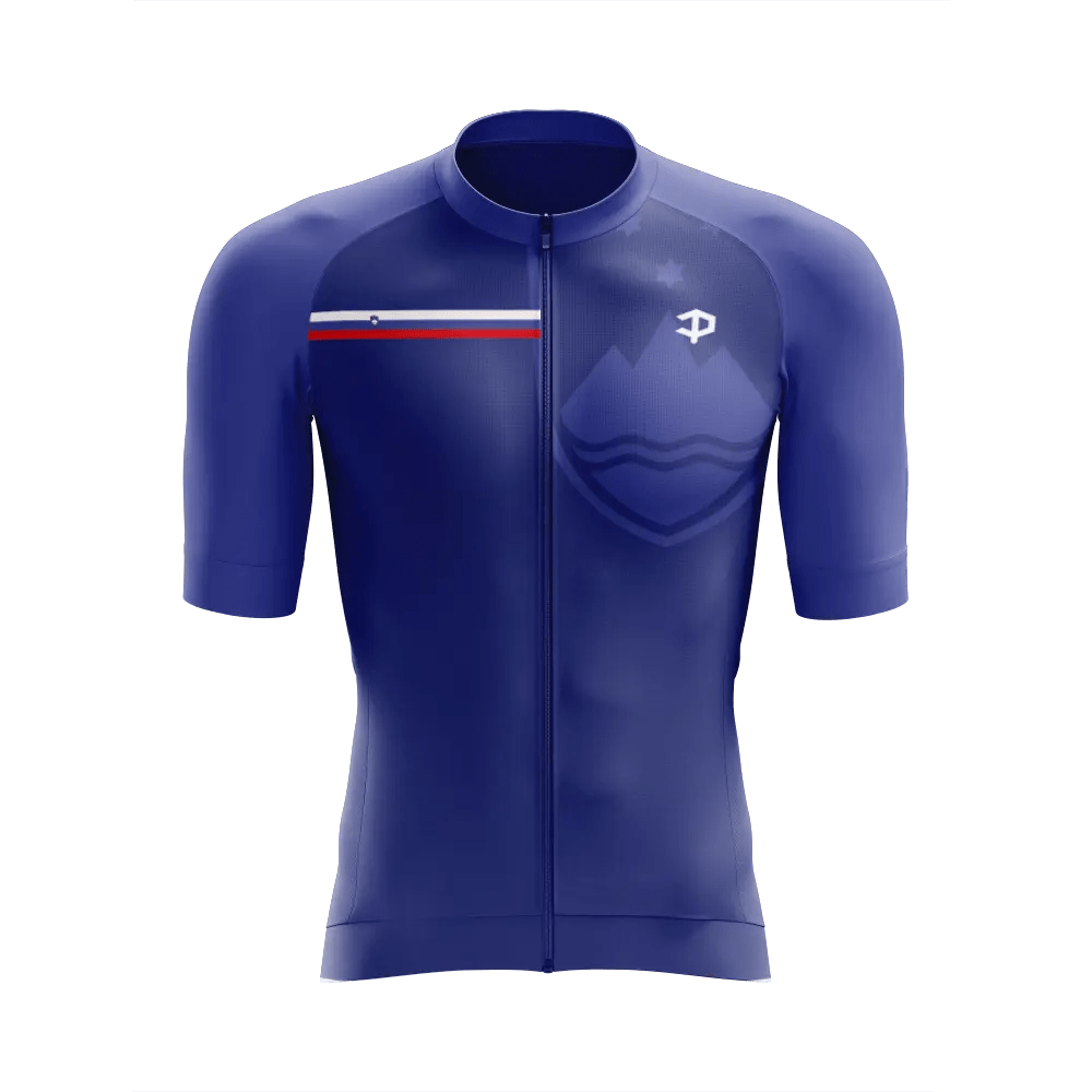 Men's Slovenia Short Sleeve Cycling Jersey  