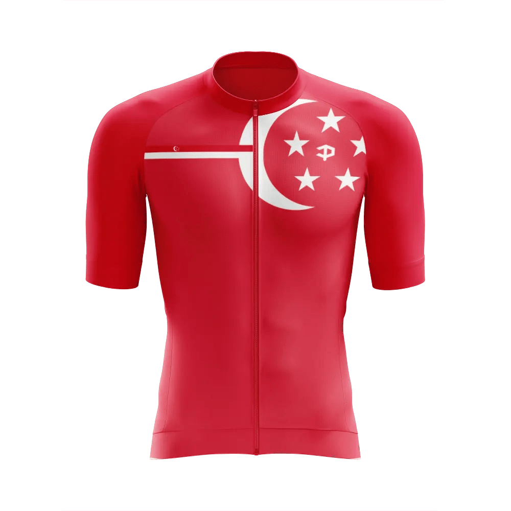 Men's Singapore Short Sleeve Cycling Jersey  