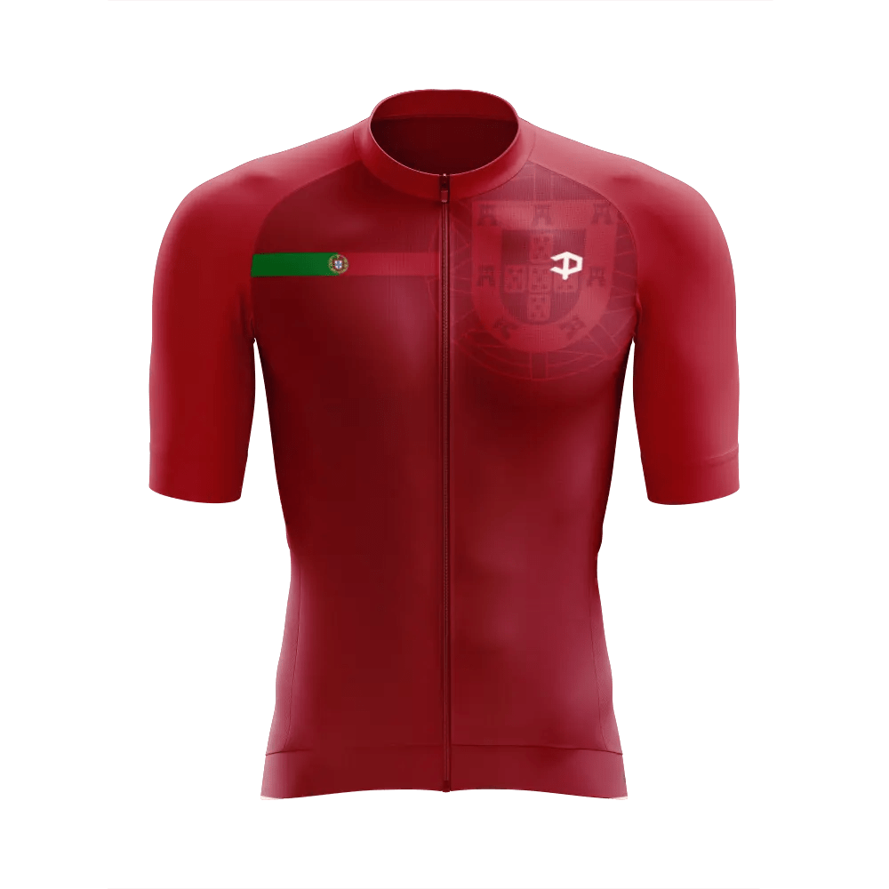 Men's Portugal Short Sleeve Cycling Jersey  