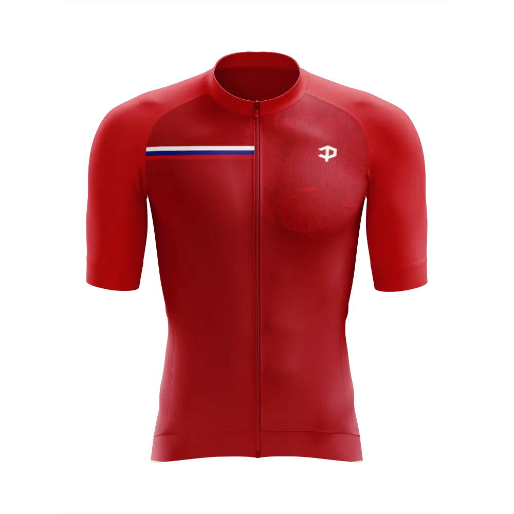 Men's Russia Short Sleeve Cycling Jersey  