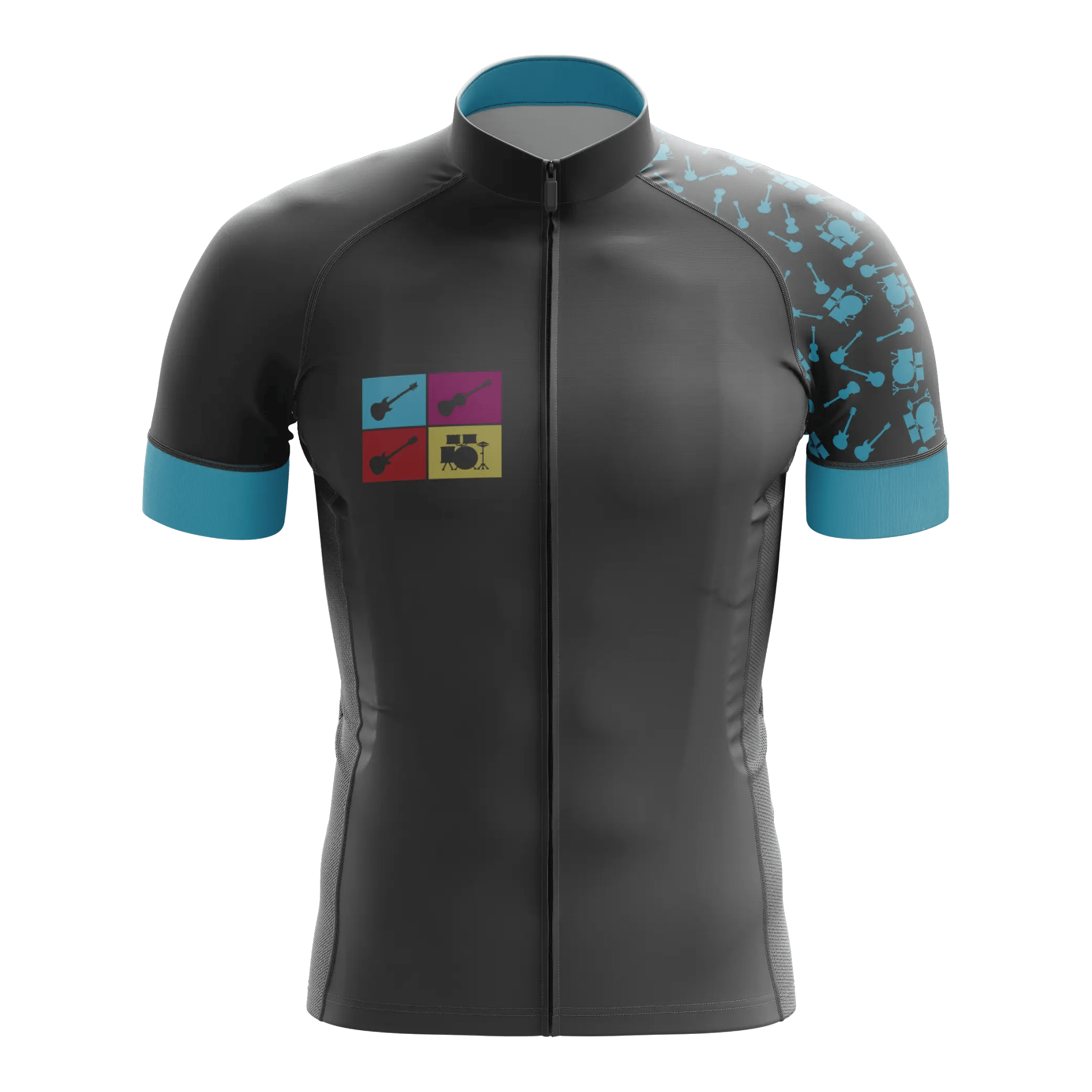 pedaled bike clothing Beatle Bike Team Short Sleeve Cycling Jersey