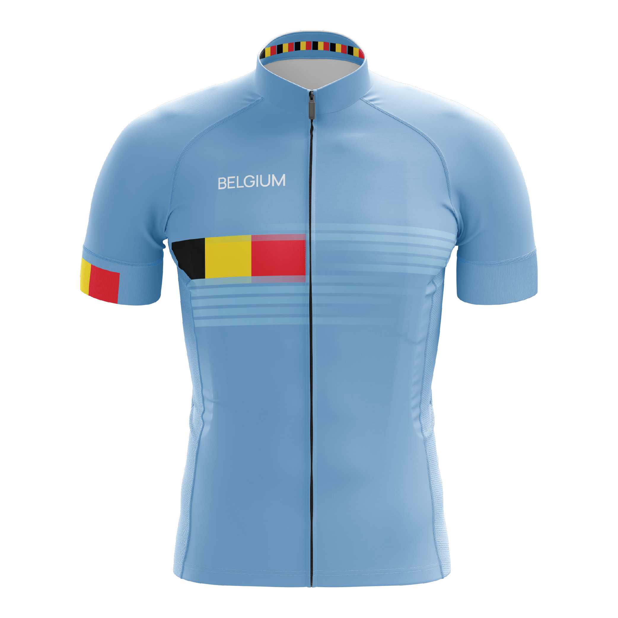 Belgium Short Sleeve Cycling Jersey