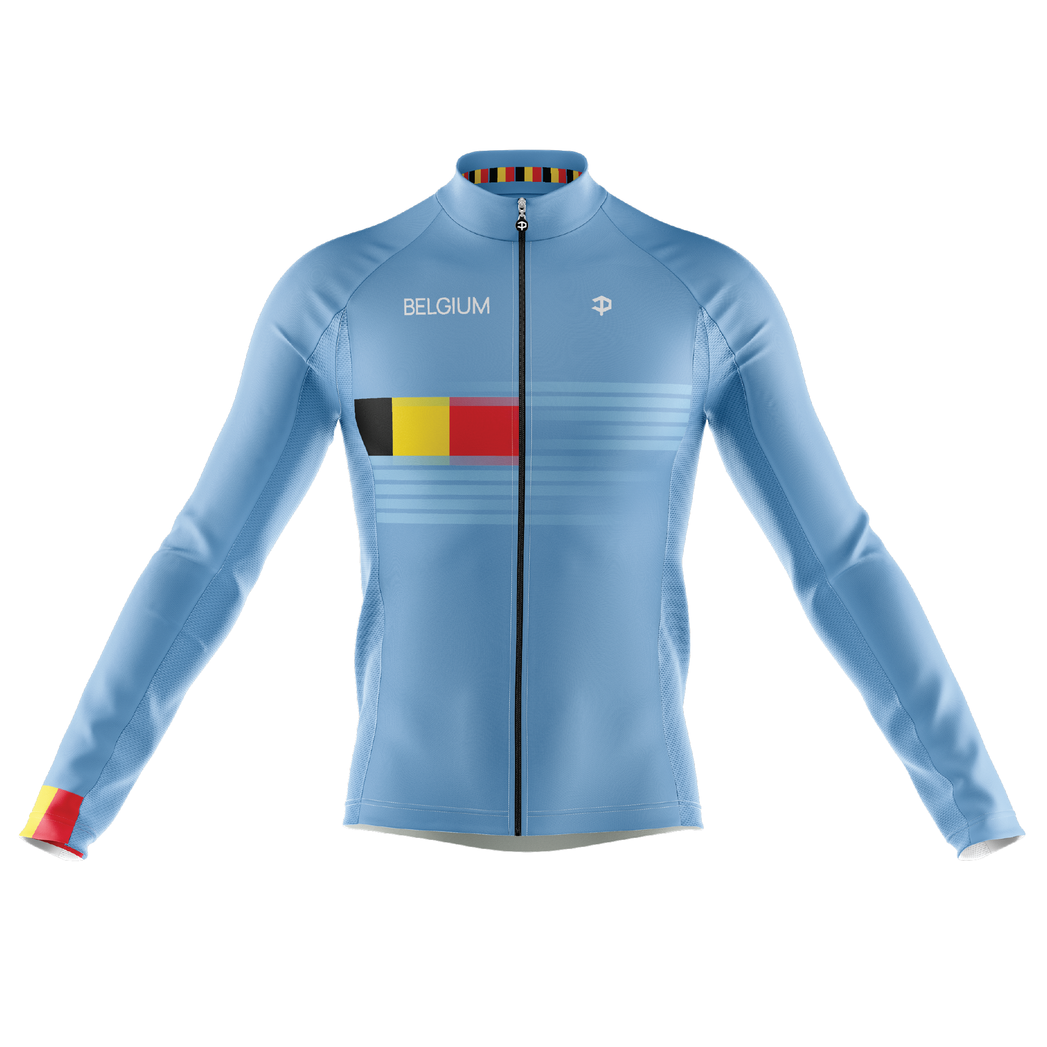 Belgium Long Sleeve Cycling Jersey