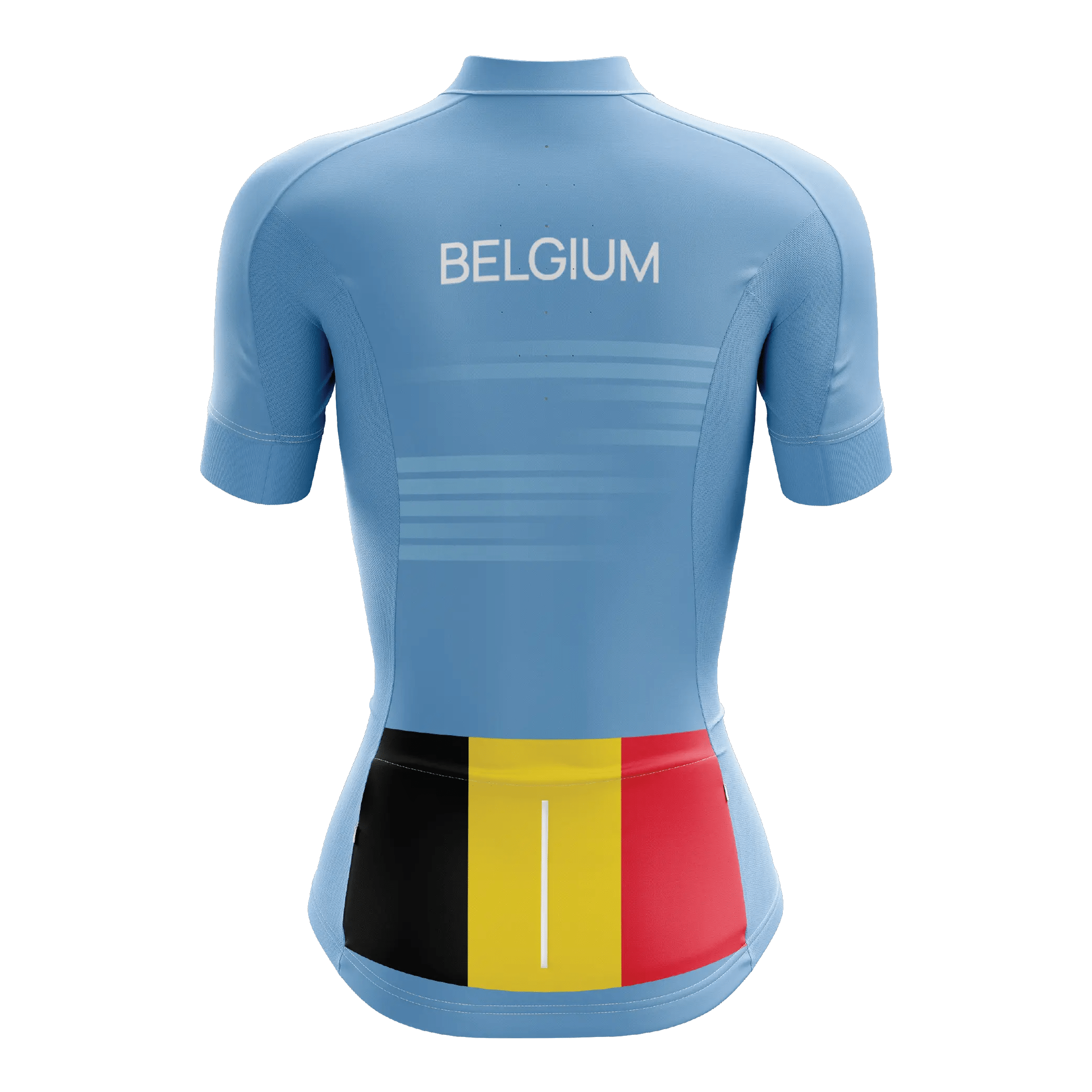 Belgium Short Sleeve Cycling Jersey  