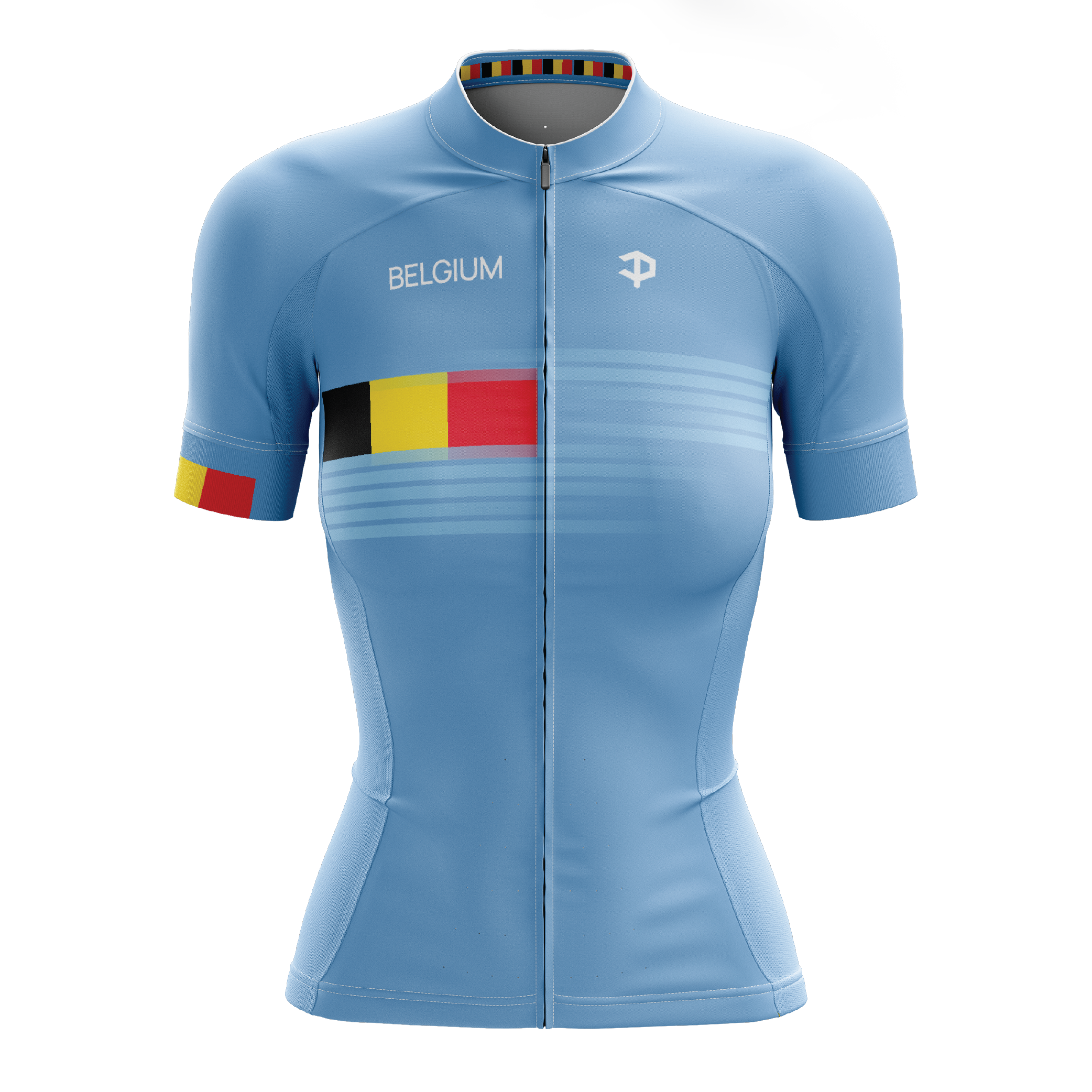 Belgium Short Sleeve Cycling Jersey