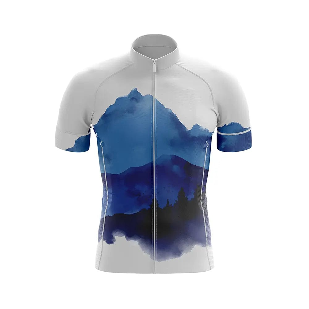 Best Views Come After The Hardest Climb White Short Sleeve Cycling Jersey  