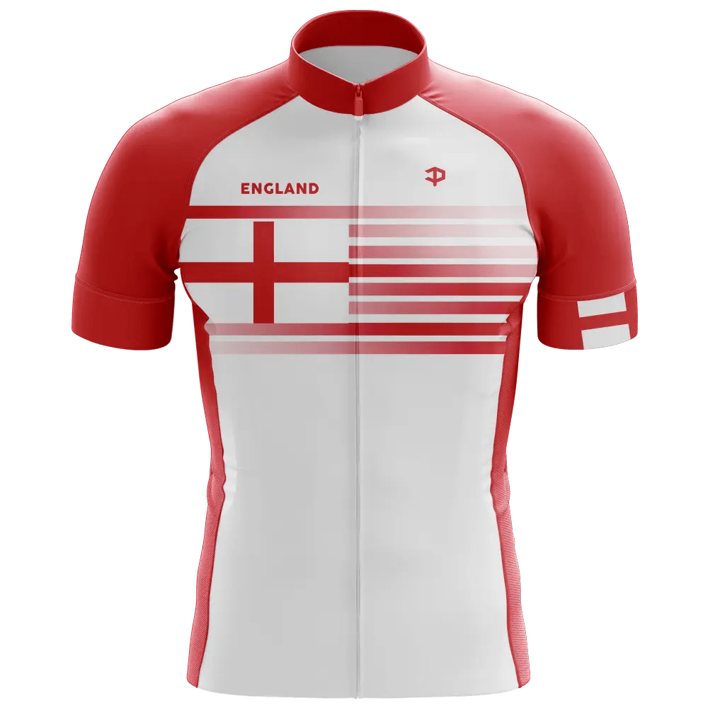 England V3 Short Sleeve Cycling Jersey  