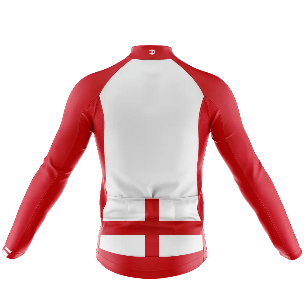England V3 Long Sleeve Cycling Jersey  