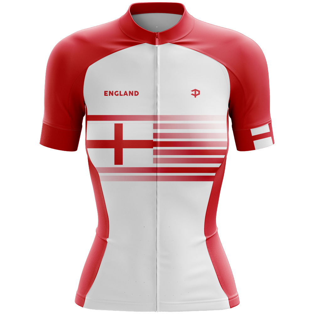 England V3 Short Sleeve Cycling Jersey