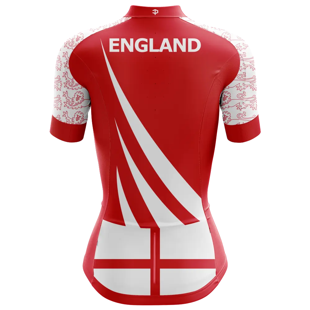 England Short Sleeve Cycling Jersey  