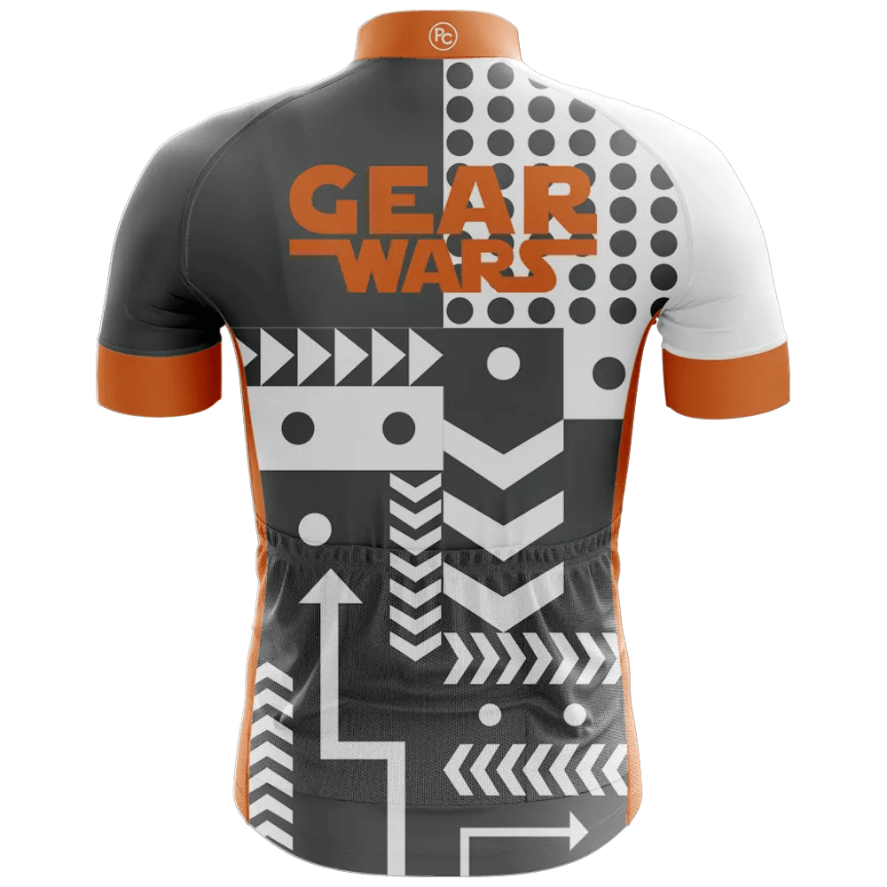Gear Wars V1 Short Sleeve Cycling Jersey  