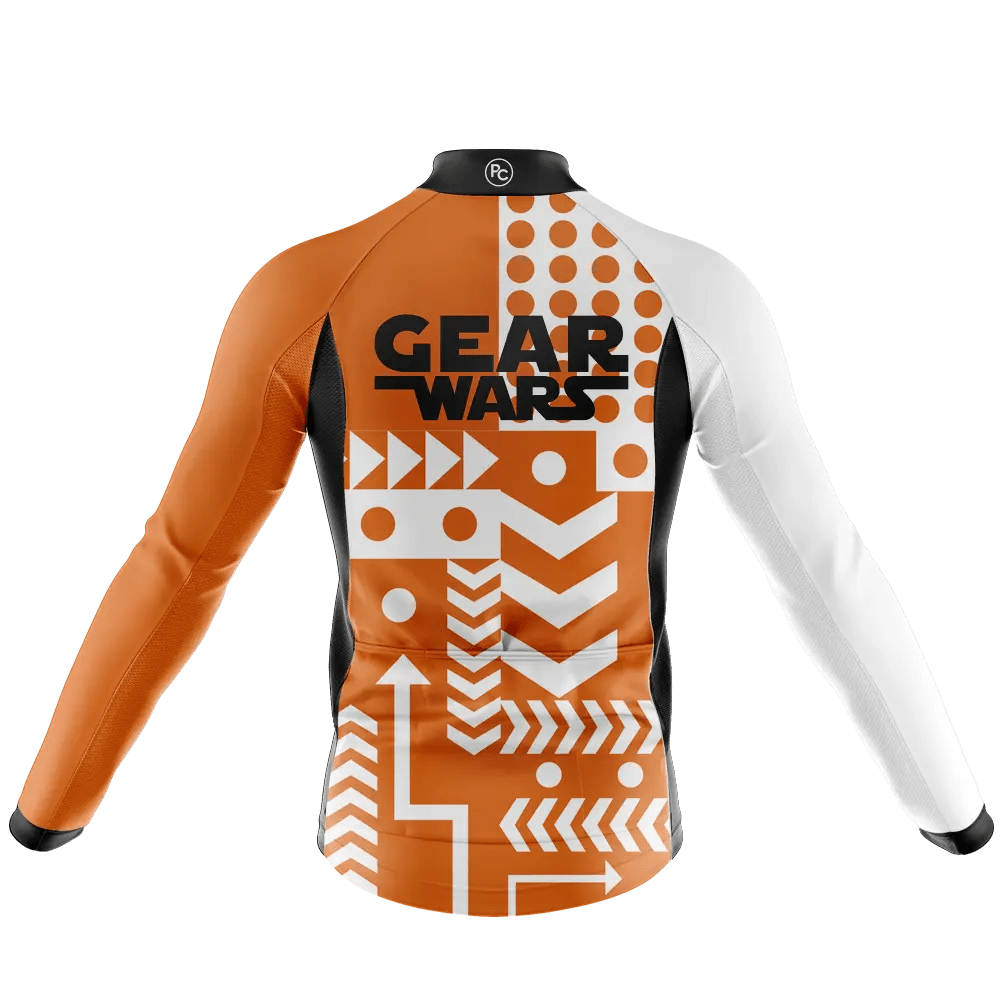 Gear Wars V2 Long Sleeve Cycling Jersey  
