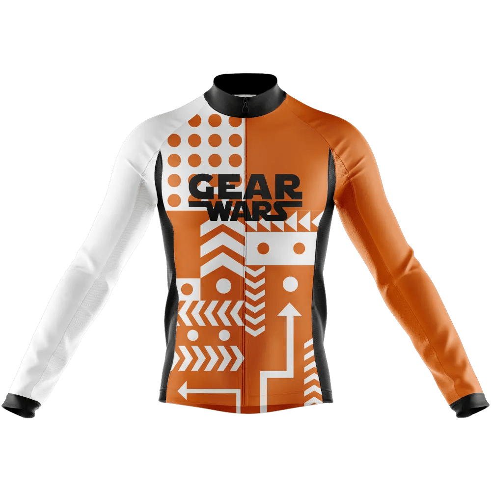 Gear Wars V2 Long Sleeve Cycling Jersey  