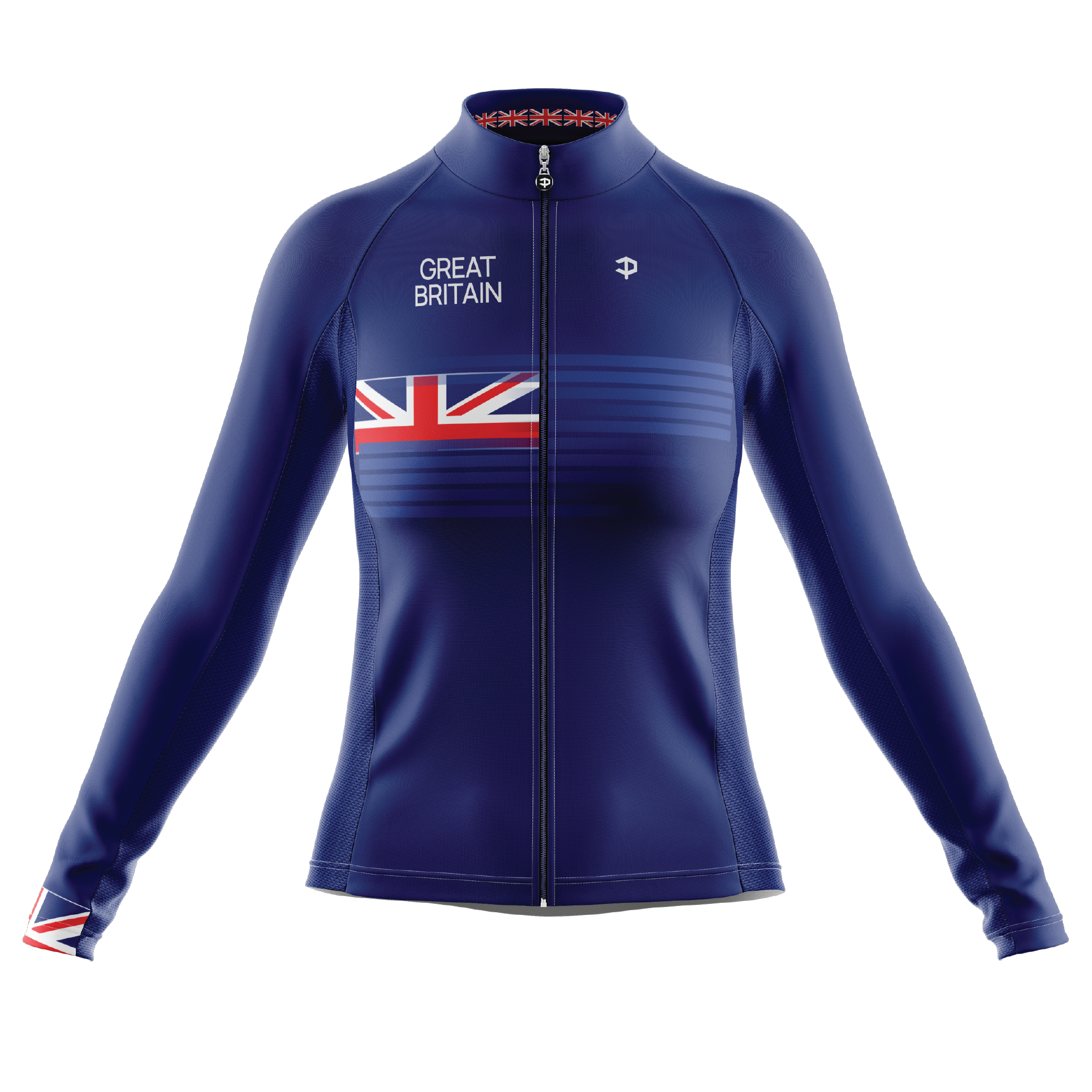 Great Britain V3 Long Sleeve Cycling Jersey