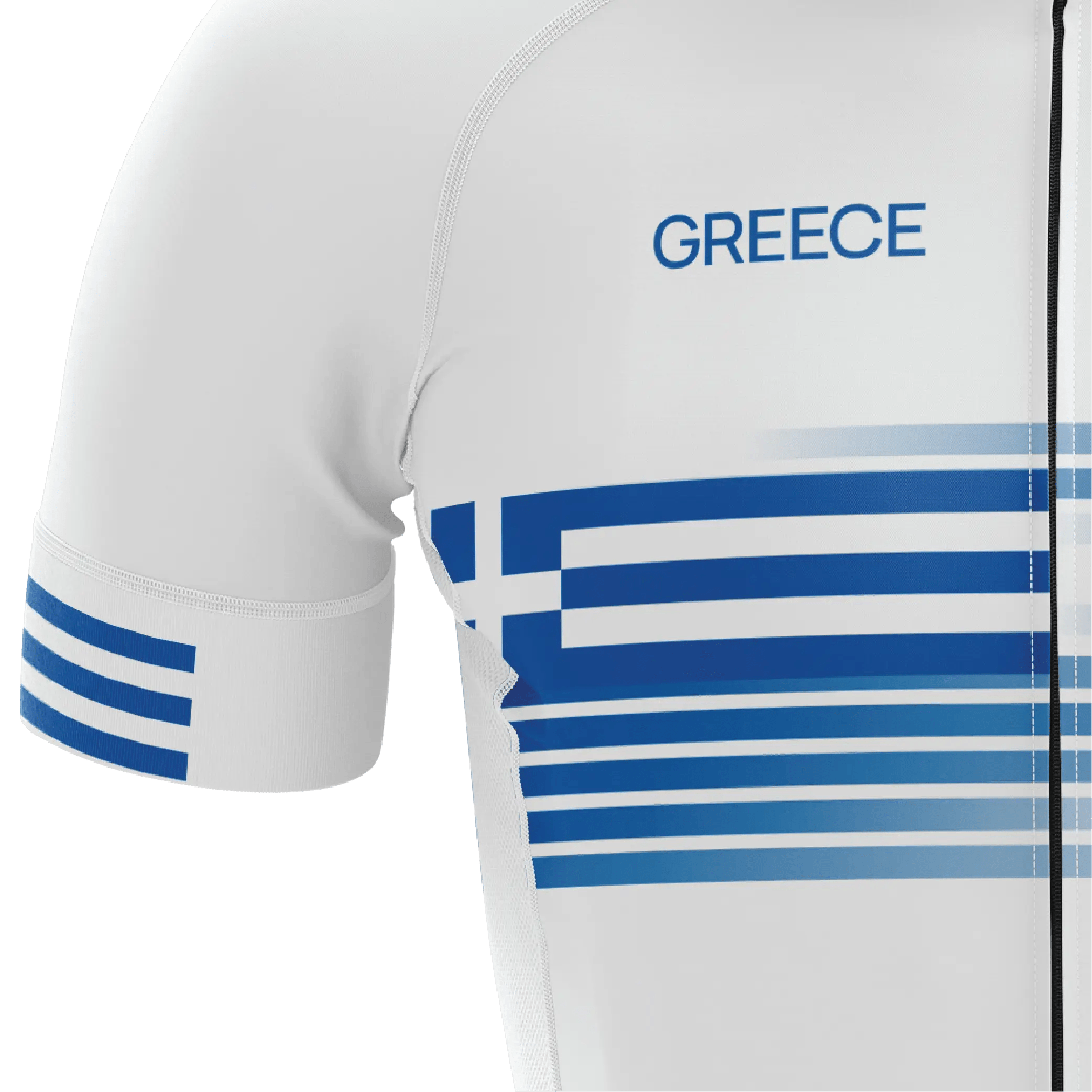 Greece Short Sleeve Cycling Jersey  