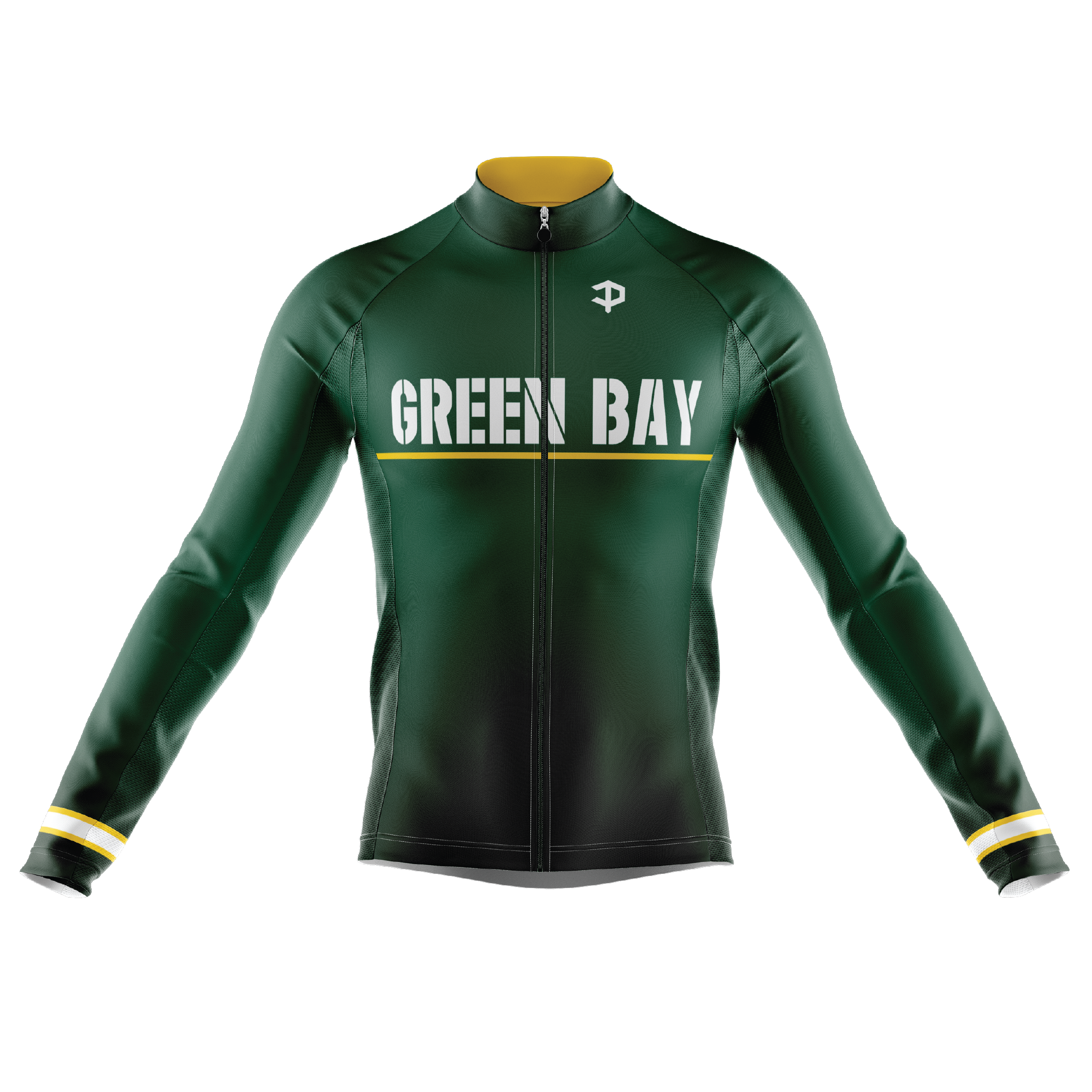Green Bay Long Sleeve Cycling Jersey